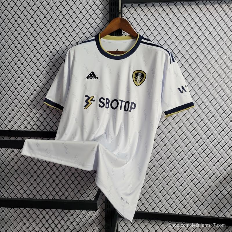 22/23 Leeds United Home Soccer Jersey