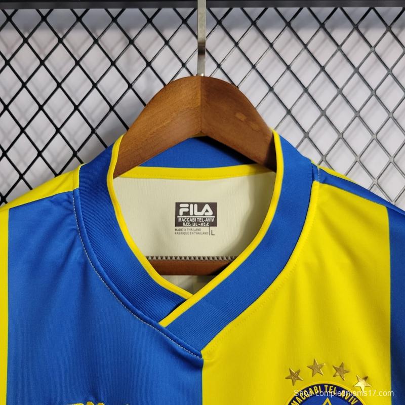 22/23 Maccabi Tel Aviv Home Soccer Jersey