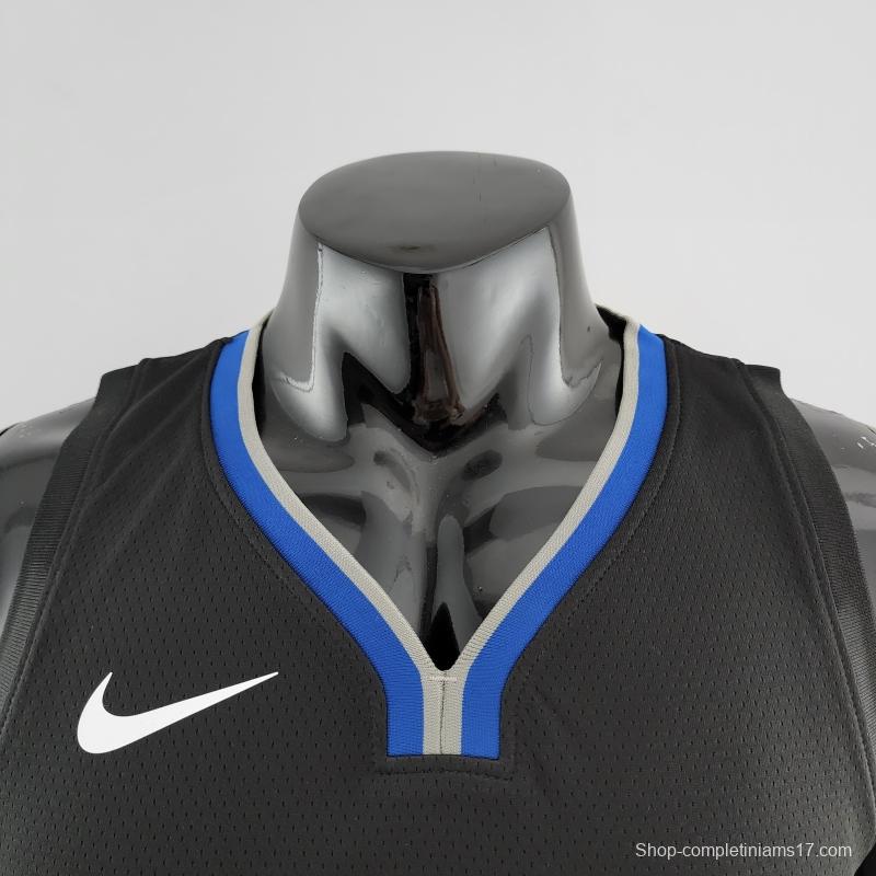 2020 THOMPSON #11 Warriors City Edition Black &amp; Grey NBA Jersey