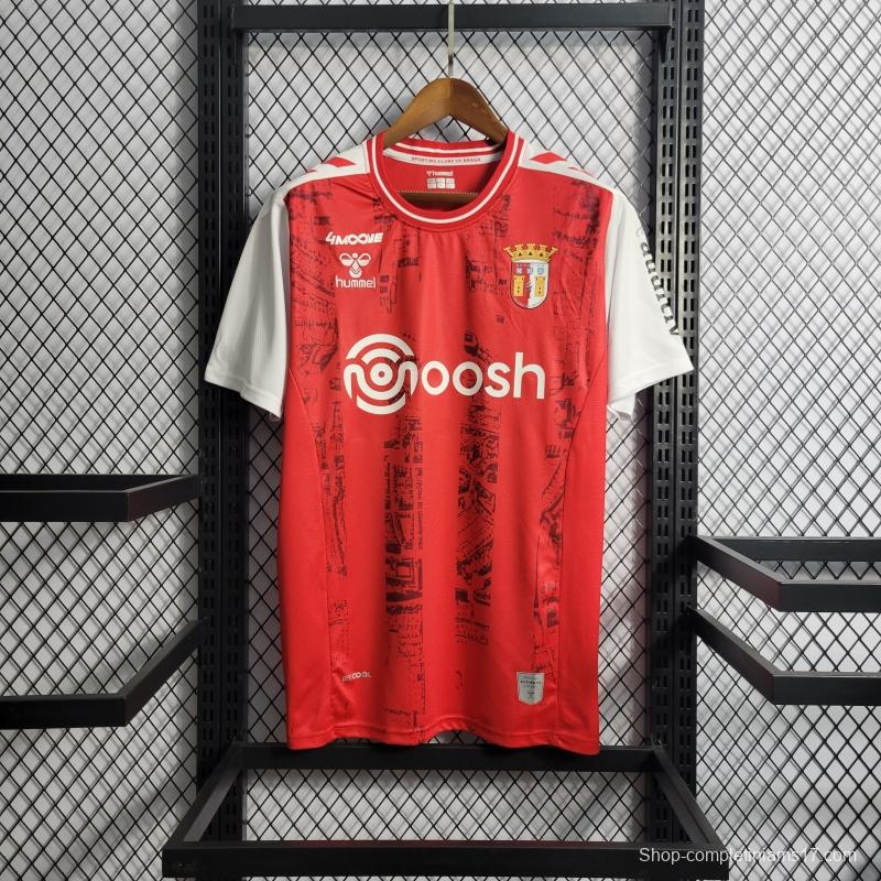 22/23 Braga Home Soccer Jersey