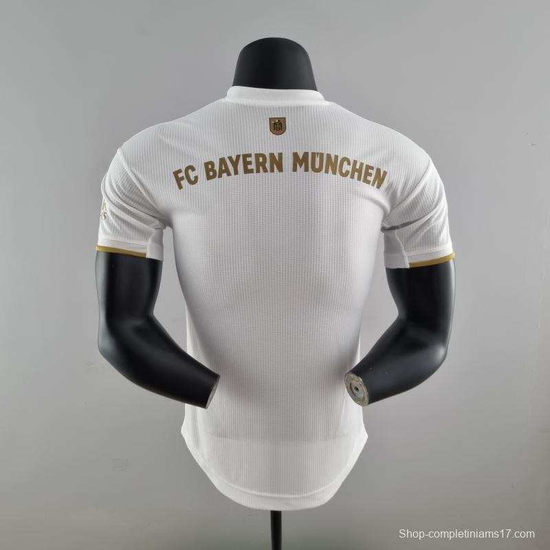 Player Version 22/23 Bayern Munich Away Soccer Jersey