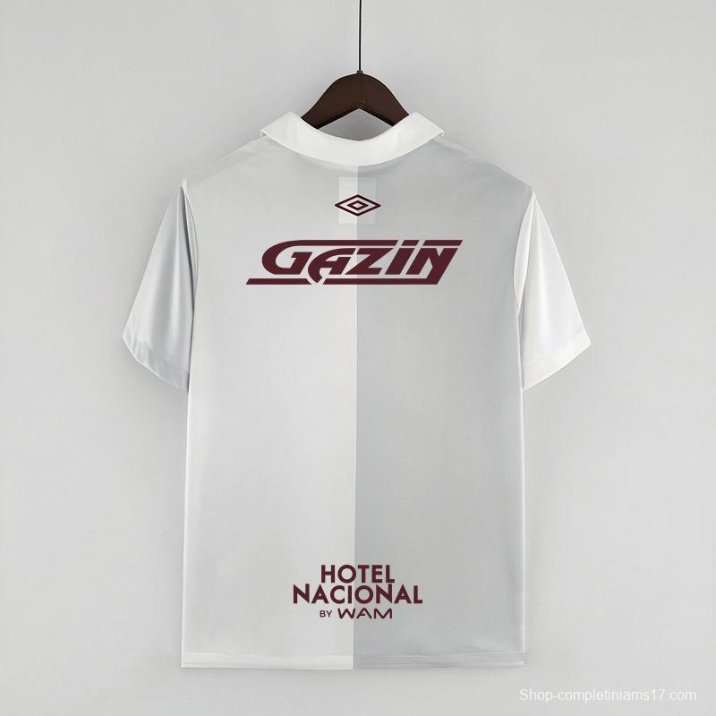 22/23 Fluminense All Sponsors 120th Anniversary White Grey jersey