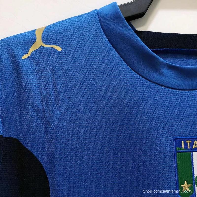 Retro 2006 Italy Home Soccer Jersey