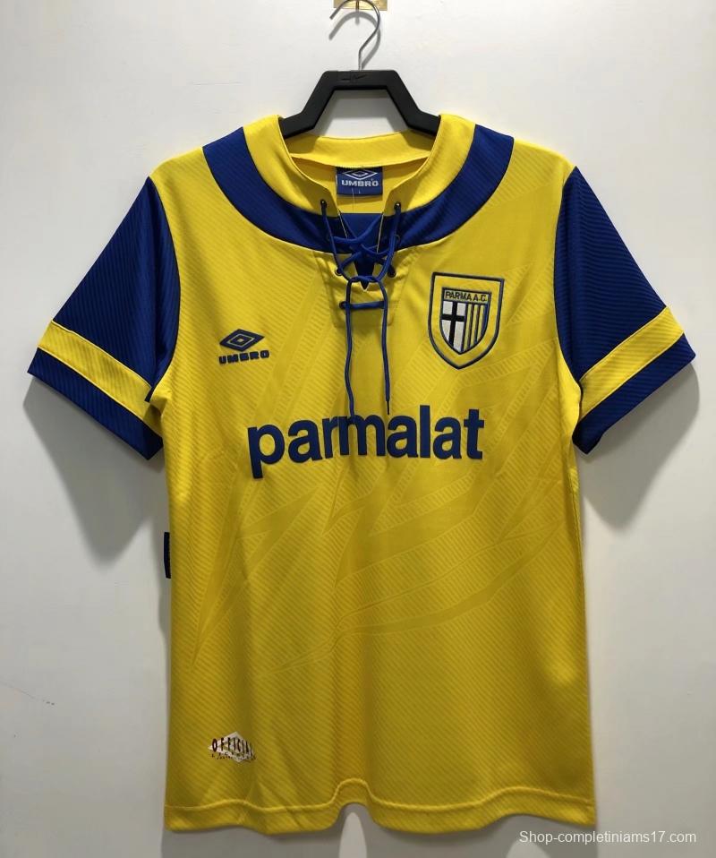 Retro 93/95 Parma Away Soccer Jersey