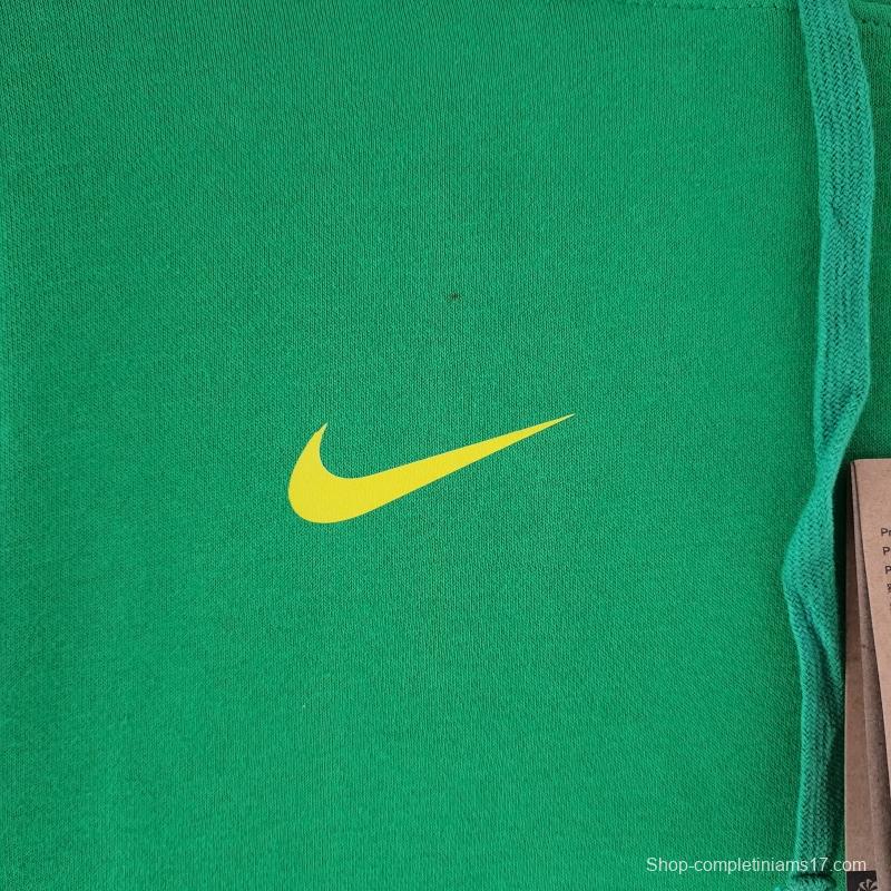 2022 Brazil Hoodie Green