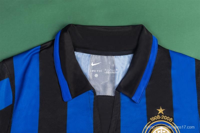 RETRO 07/08 Inter Milan Home Soccer Jersey