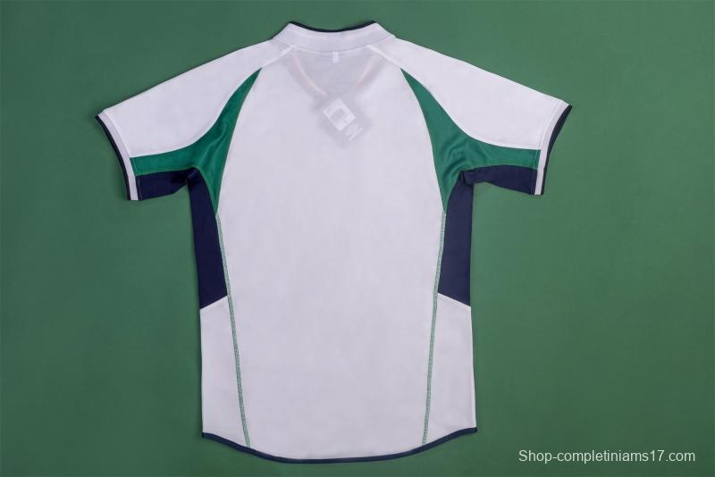 Retro 2002 Ireland Away Soccer Jersey