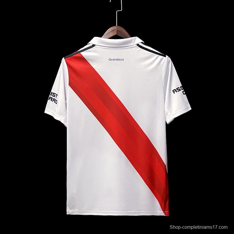 22/23 River Plate Home Soccer Jersey