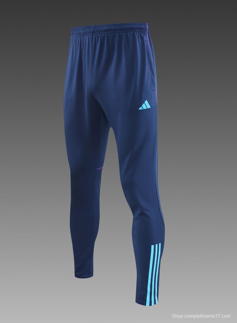 2022 Argentina Navy Half Zipper Tracksuit