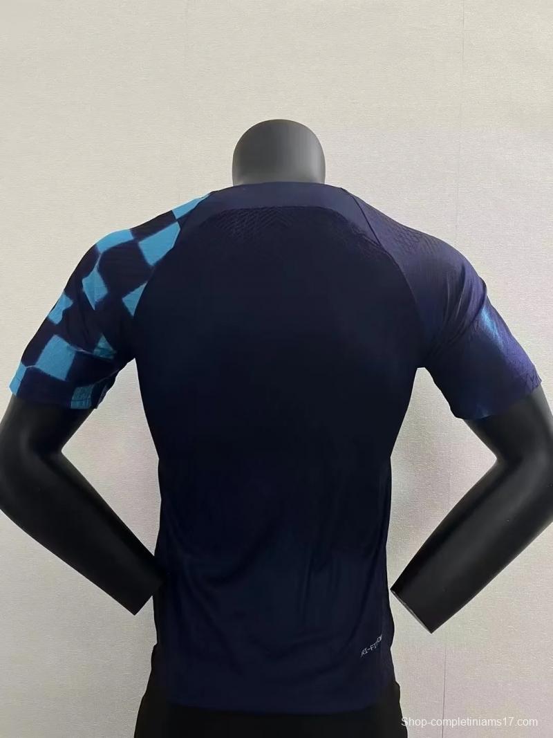 Player Version 2022 Croatia Away Jersey