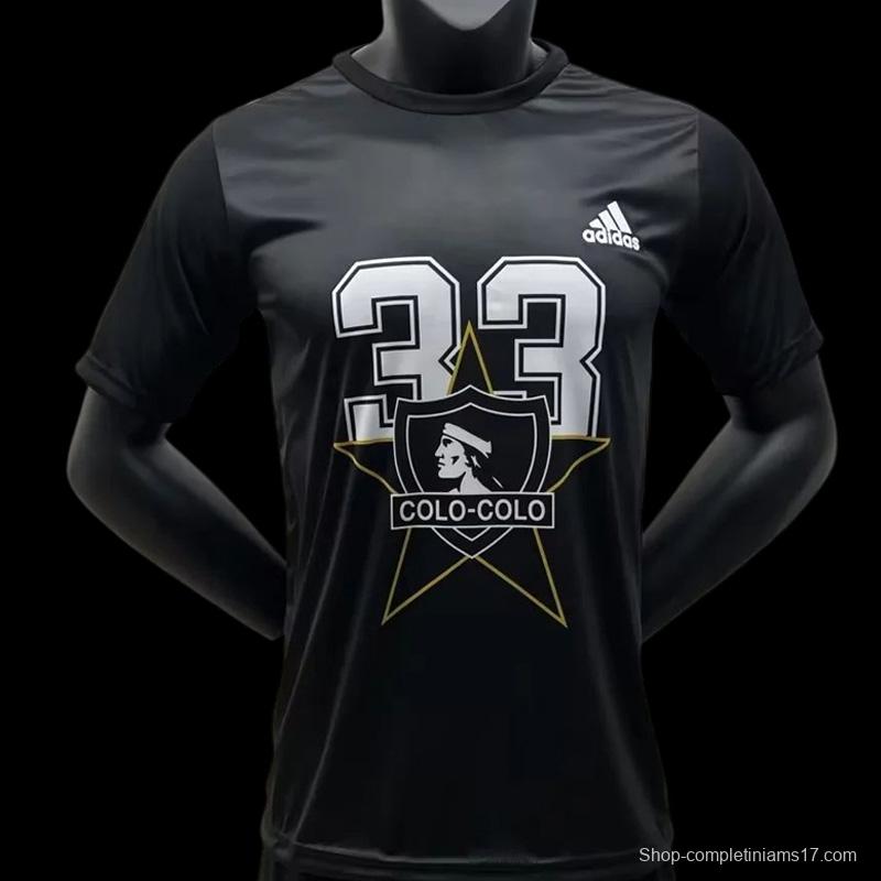 22/23 COLO COLO Black Champions T-Shirts