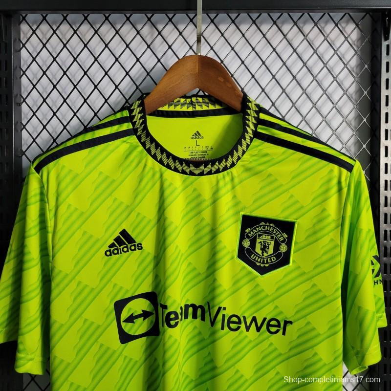 22/23 Manchester United Third Jersey