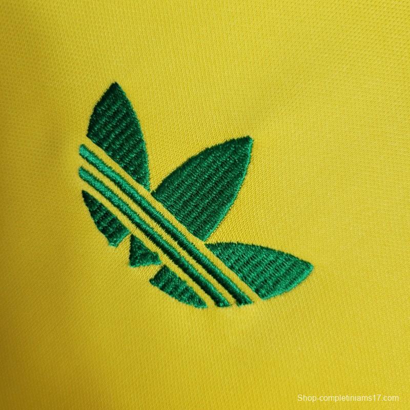 Retro 1997 Brazil Home Jersey