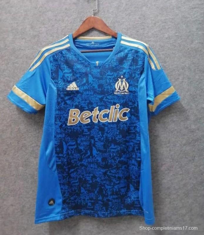 Retro 11/12 OLYMPIQUE MARSEILLE Away Blue Jersey