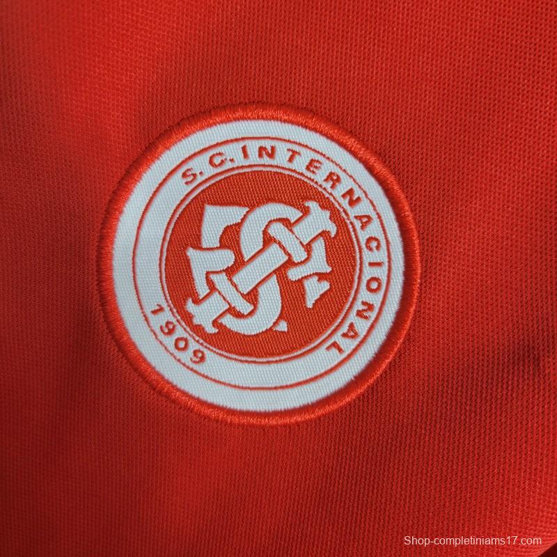 23-24 KIDS SC Internacional Home Jersey Size 16-28