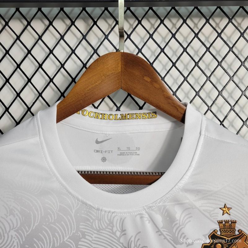 23-24 AIK Sonina 132TH Anniversary Edition White Jersey