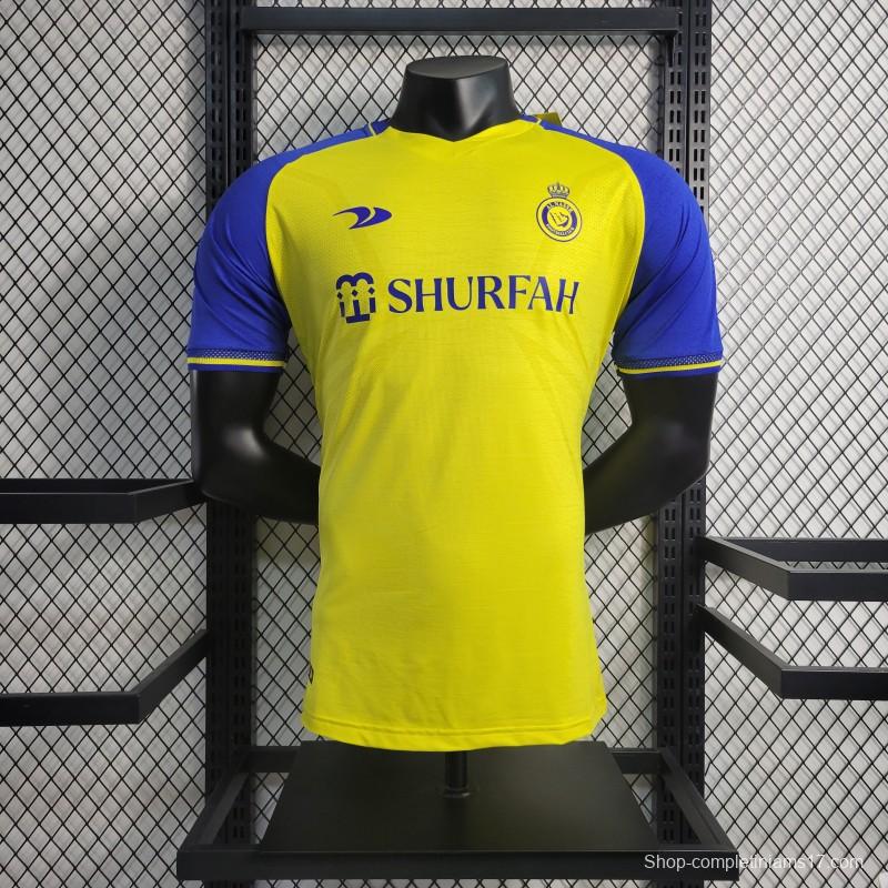 Player Version 23-24 Al-Nassr FC Home Jersey