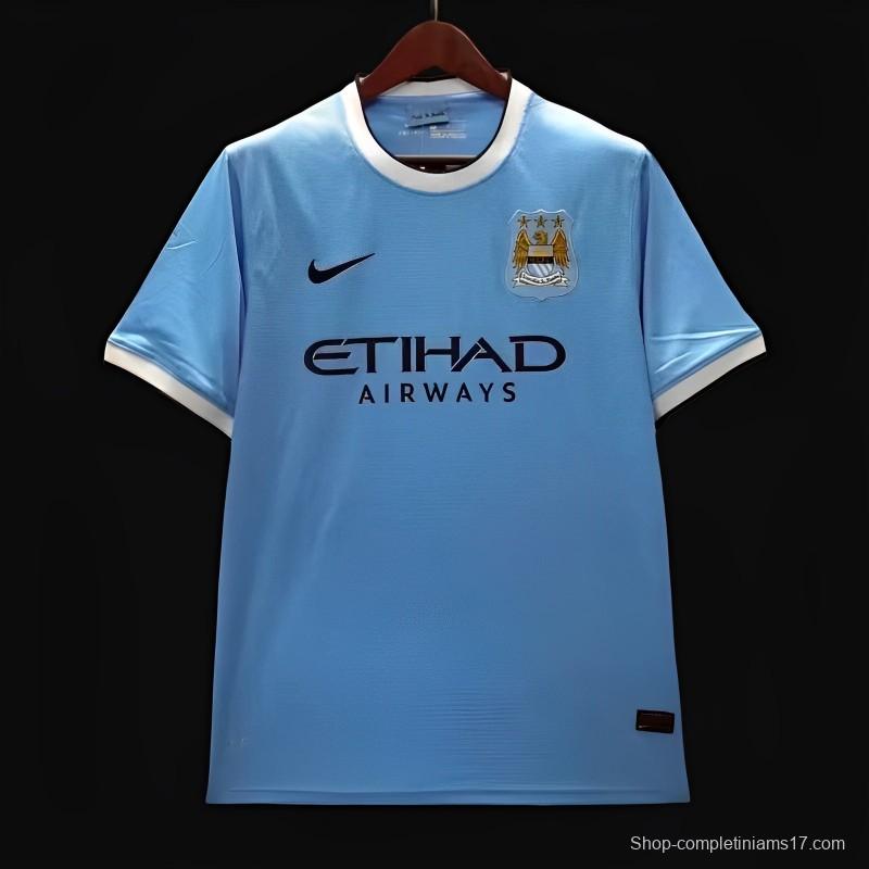 Retro 13/14 Manchester City Home Jersey