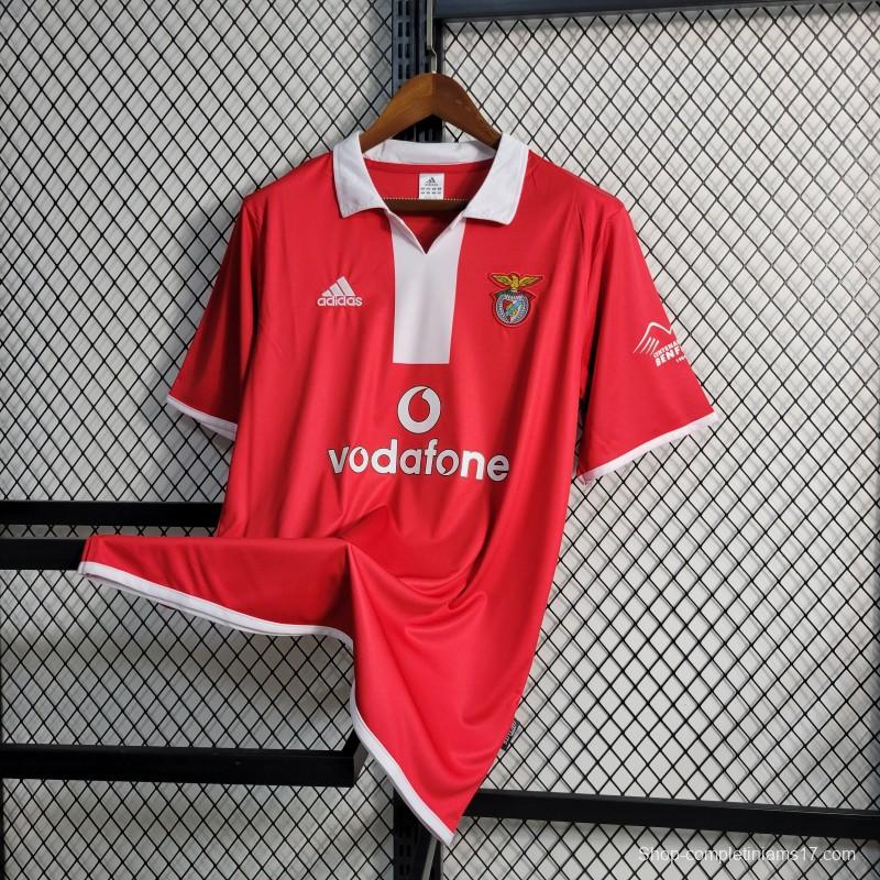 Retro 04-05 Benfica Home Jersey