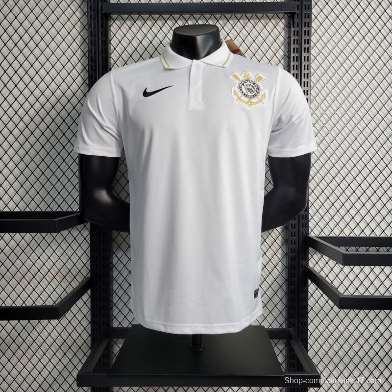 23-24 Corinthians POLO White Jersey