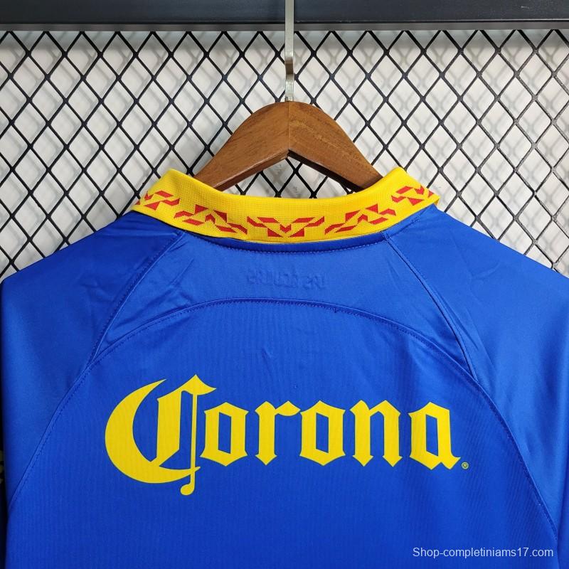 23-24 Club America Away Blue Soccer Jersey