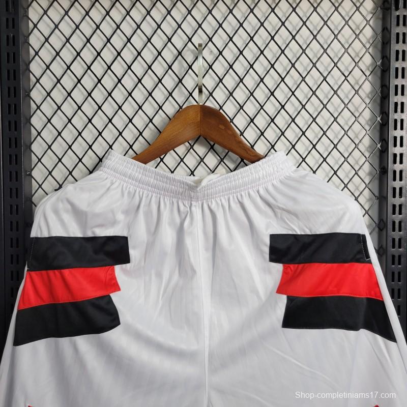 23-24 Flamengo White Icon Shorts