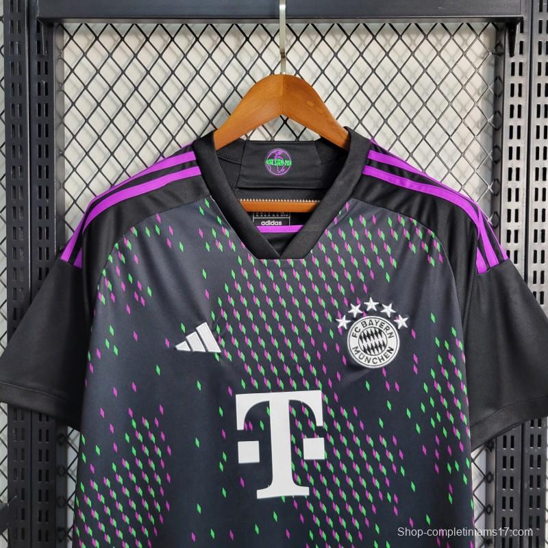 23-24 Bayern Munich Away Soccer Jersey