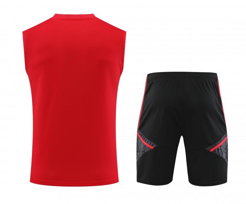 23-24 Bayern Munich Red Vest Jersey+Shorts