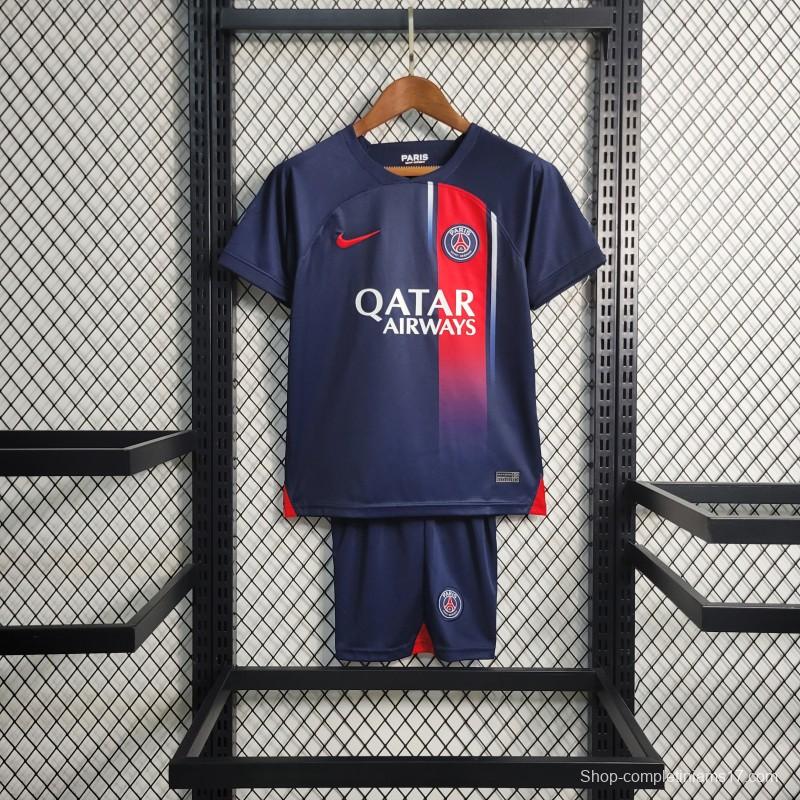 23-24 Kids PSG Home Jersey