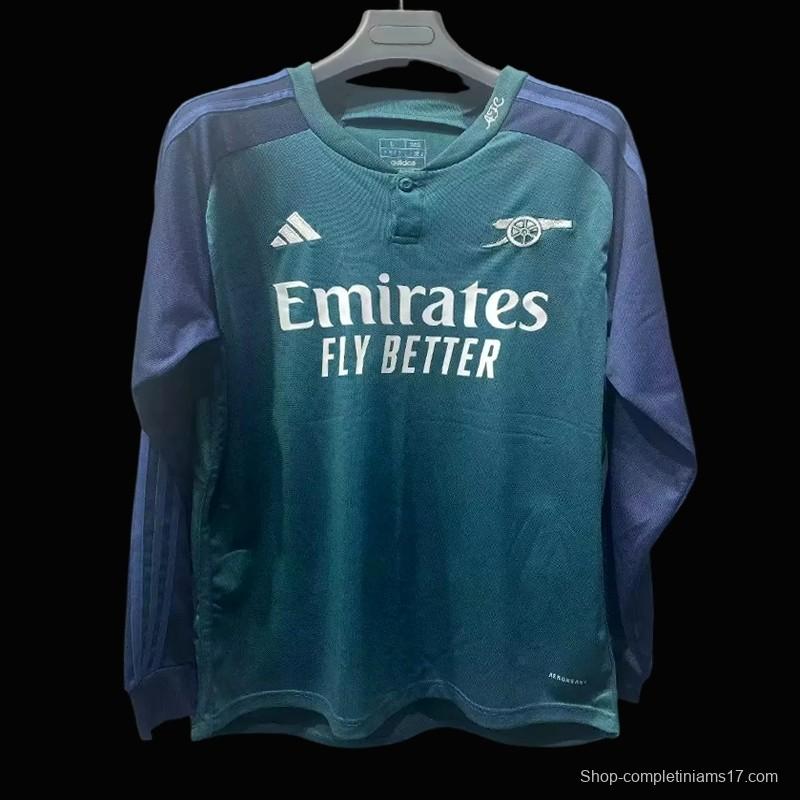 23/24 Arsenal Away Long Sleeve Jersey