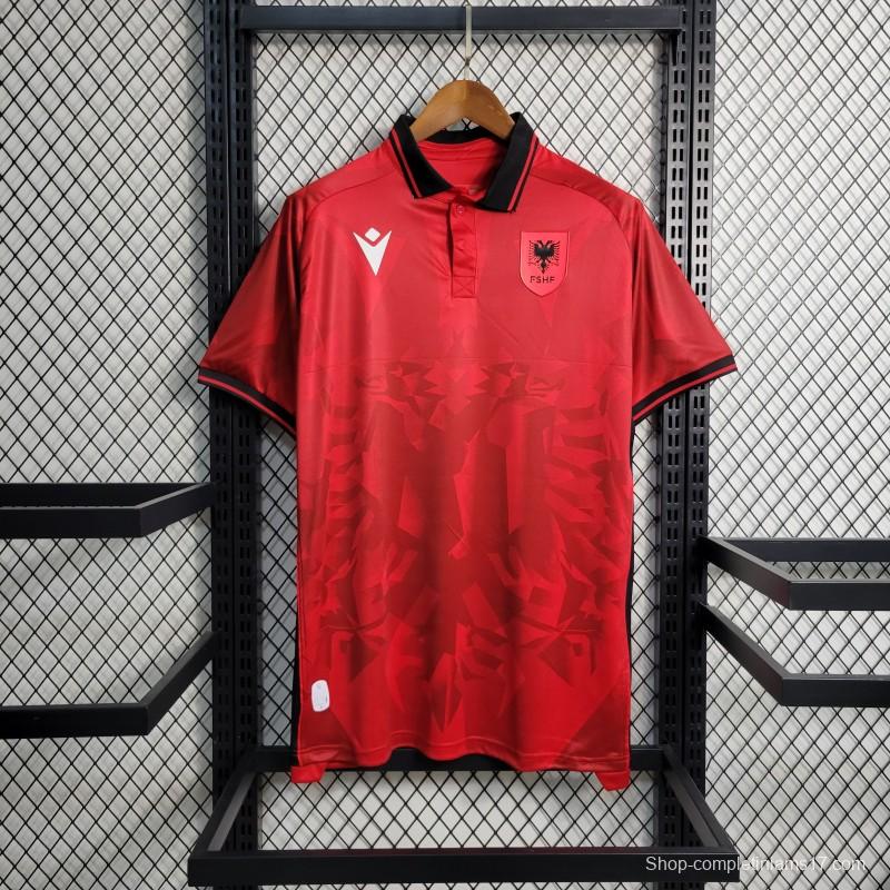 2023 Albania Home Jersey