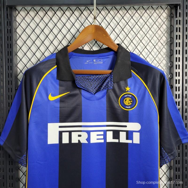 Retro 01-02 Inter Milan Home Jersey