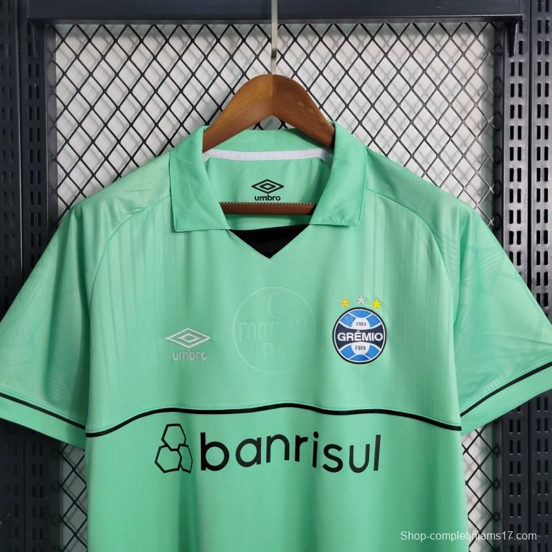 23-24 Gremio Green Goalkeeper Jersey