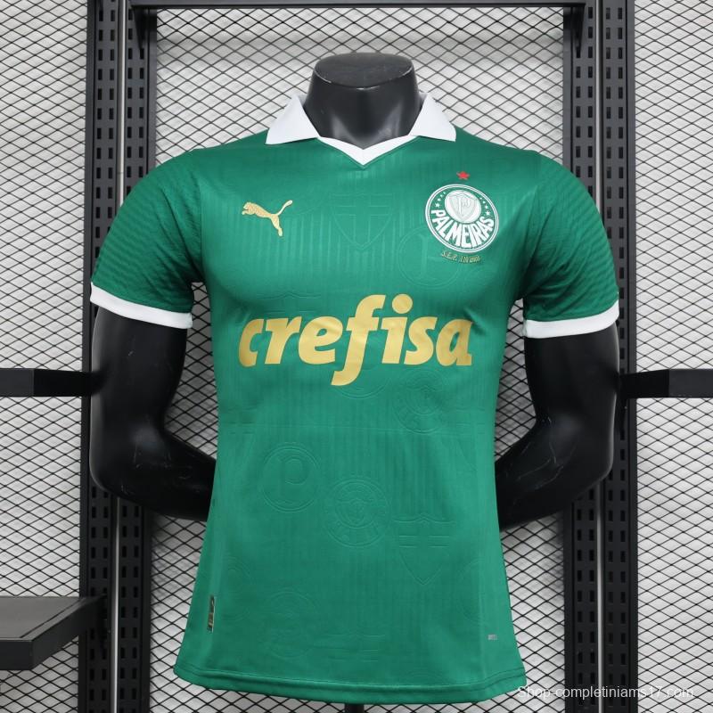 Player Version 24/25 Palmeiras Home Jersey