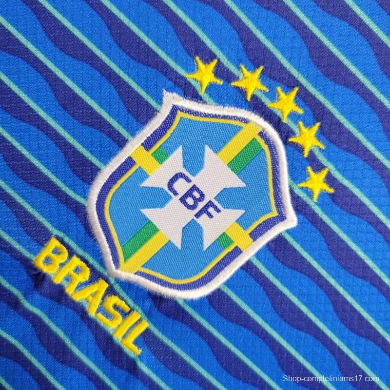 24/25 Kids Brazil Away Jersey