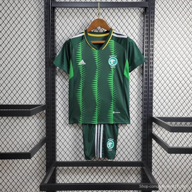 2024 Kids Saudi Arabia Home Jersey