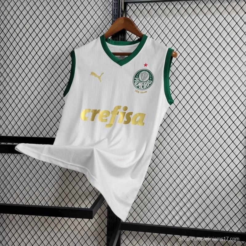 24/25 Palmeiras Away White Vest Jersey