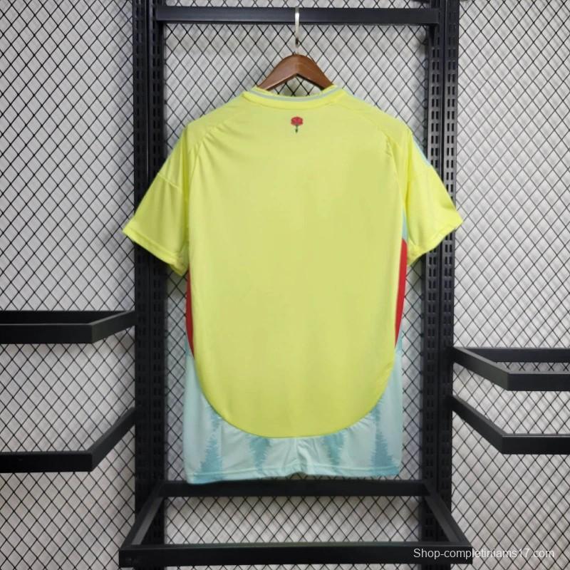 2024 Spain Away Yellow Jersey