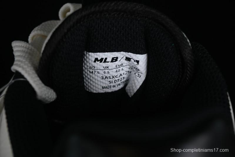 New York Yankees Chunky Liner Basic Thick Sole Platform Sneakers with 6cm Height Increase - 3ASXCA12N50WHS