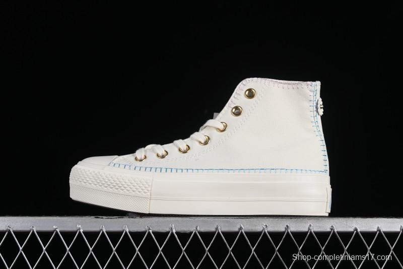 Converse All Star Lift Stitch Daisy Vulcanized Canvas Sneakers - A08731C