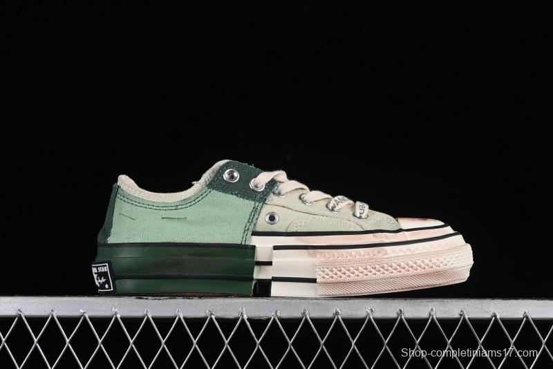 Feng Chen Wang Converse Chuck 70 Low Unisex Deconstructed Canvas Sneakers - A07636C