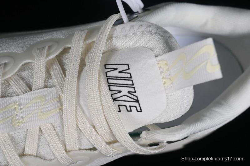 Nike Summer Breathable Cushioned Wave Running Shoes with ComfortGroove Technology - DV1238-103