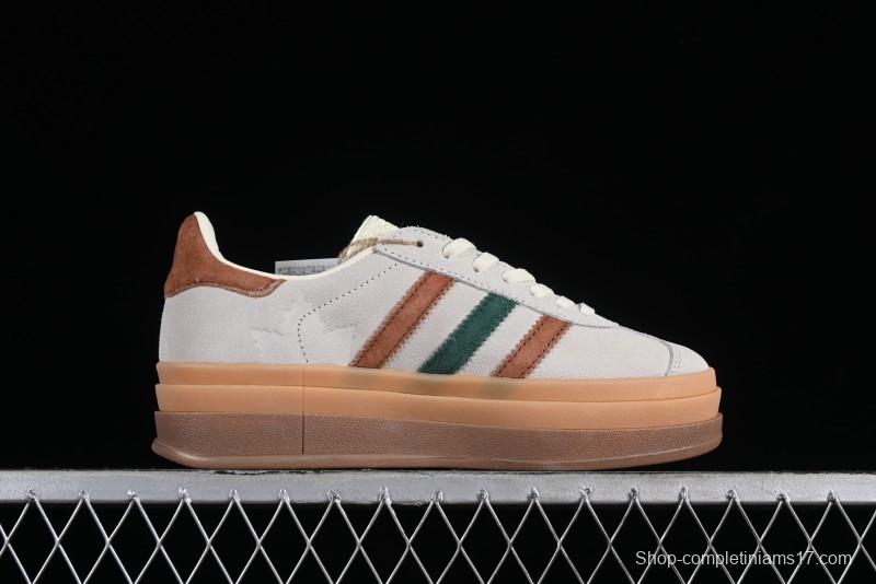 Adidas Originals Gazelle Bold IG3685 Low-Top Sneakers with Thick Sole for Casual Wear Anti-Slip and Durable - IG3685