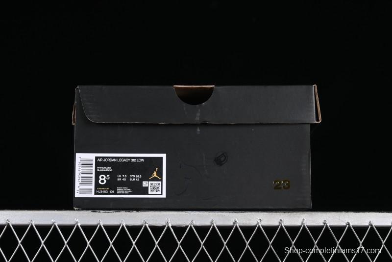 Nike Air Jordan Legacy AJ312 Low Strap Triple Fusion Sneakers - HJ3483-101