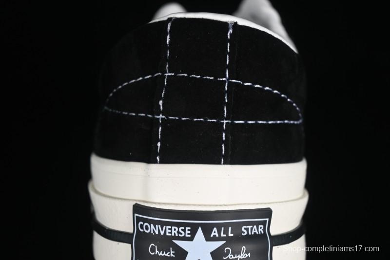 Converse One Star J Vtg Suede Low-Top Casual Sneakers in Black/Grey - M.C3