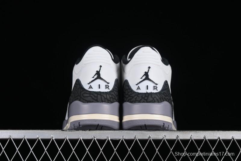 Nike Air Jordan 3 Retro Cement Grey Sneakers - CT8532-106
