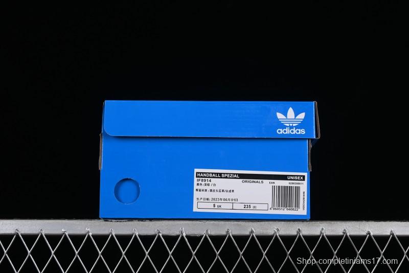 Adidas Handball Spezial Retro Sneakers with Suede Upper and Gum Rubber Outsole - IF8914