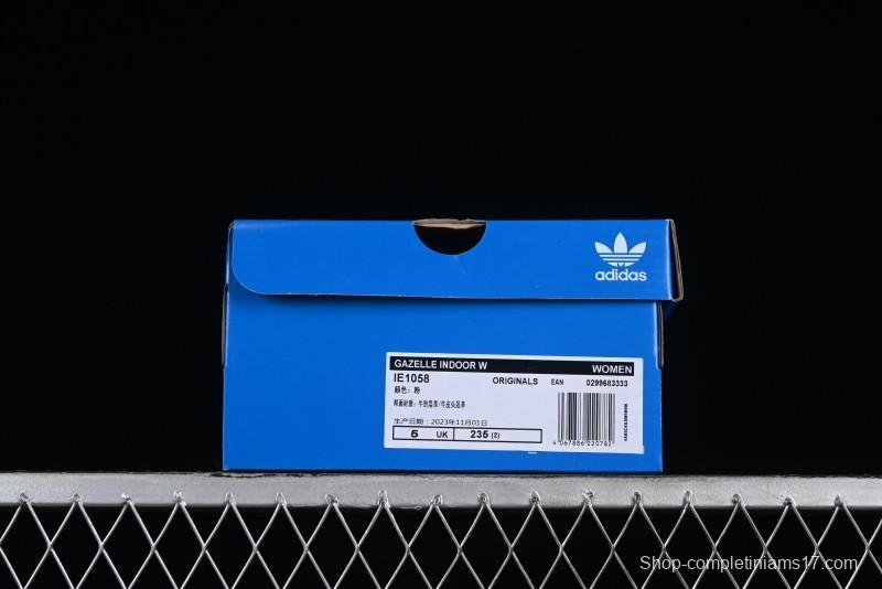 Adidas Originals Gazelle Indoor Retro Casual Slip-Resistant Low-Top Sneakers - IE1058