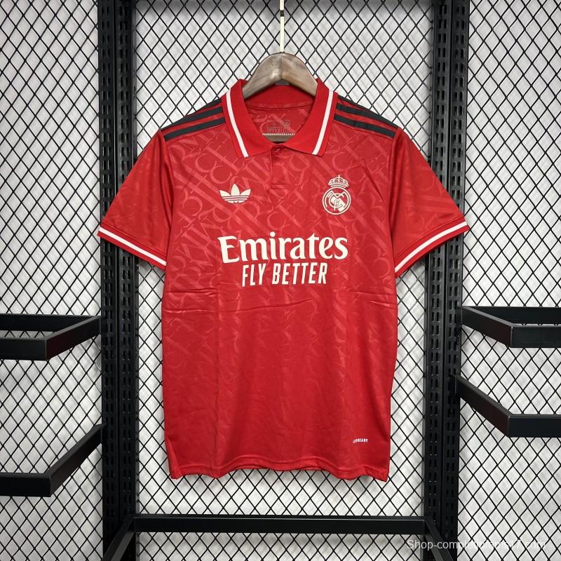 24/25 Real Madrid Red Jersey