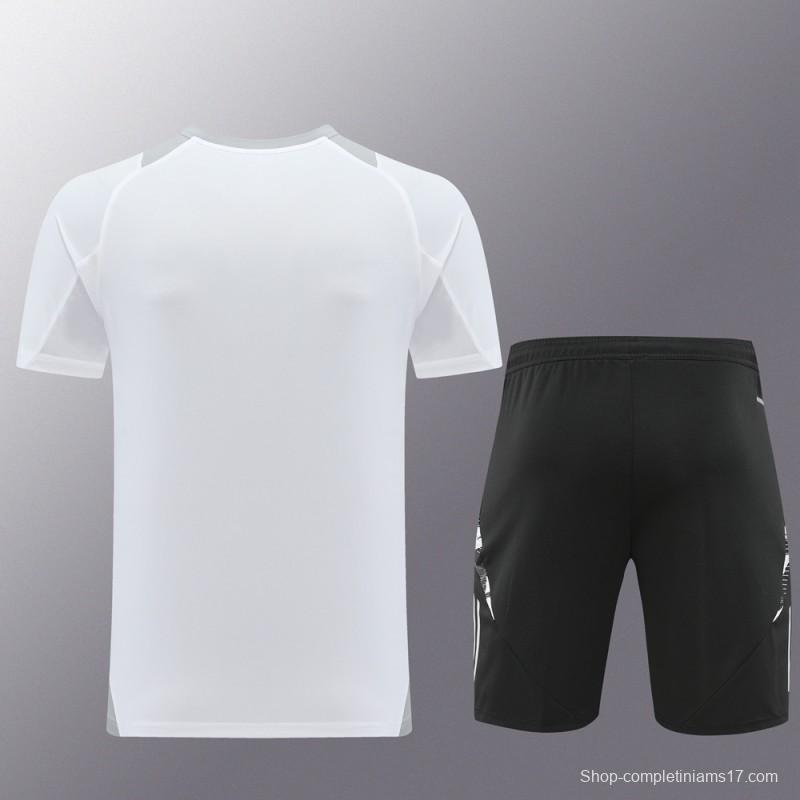 24/25 Adidas White Short Sleeve Jersey+Shorts